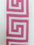 Pink Greek Key Tape 825-413